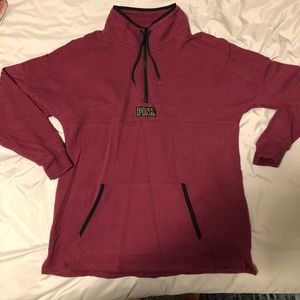 Victoria Secret PINK half zip sweater